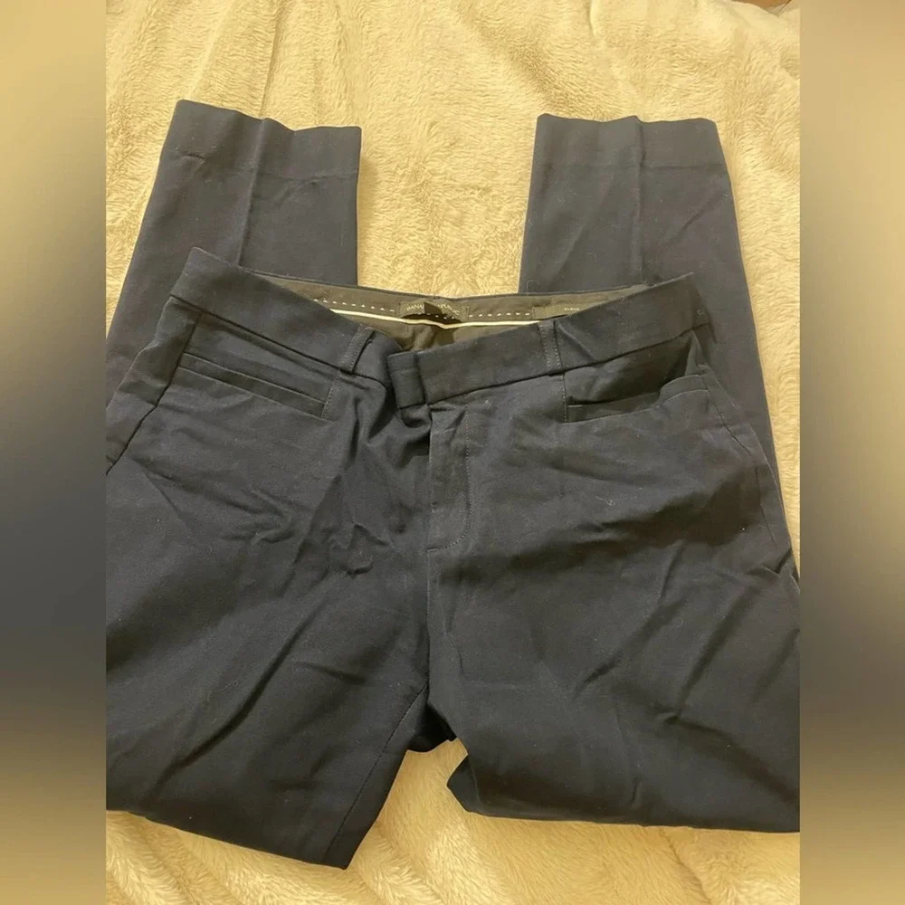 NWOT Banana Republic Navy Blue Dress Pants - Picture 1 of 4